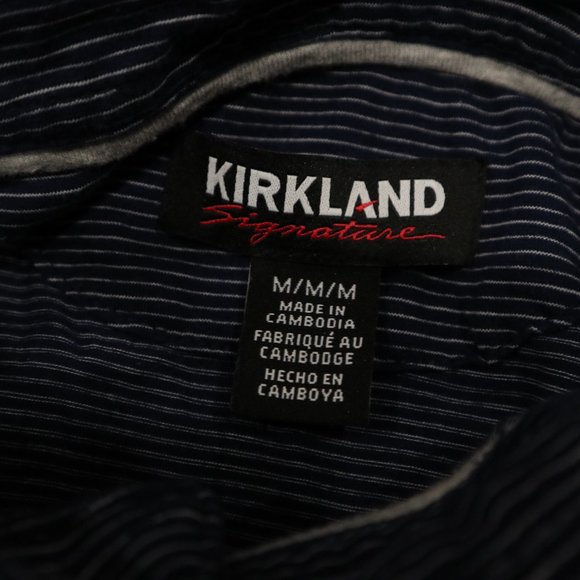 2x Short Sleeve Polo Shirts Kirkland Medium - Picture 2 of 3